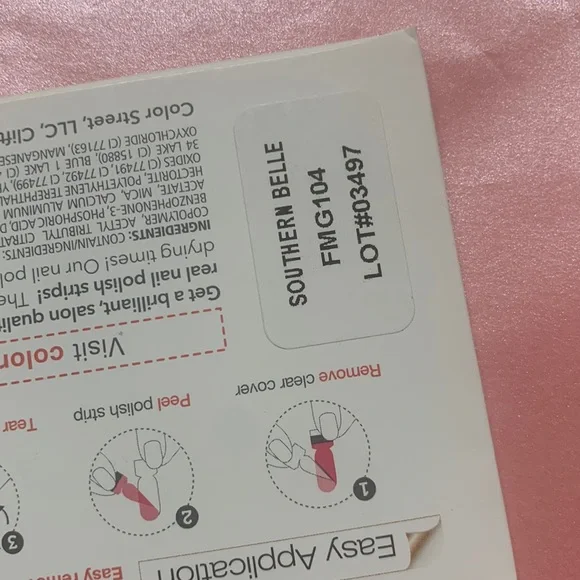 NWT Color Street 🦄 SOUTHERN BELLE, LOVE SCENE & ROSE ALL DAY new in … - Picture 7 of 8